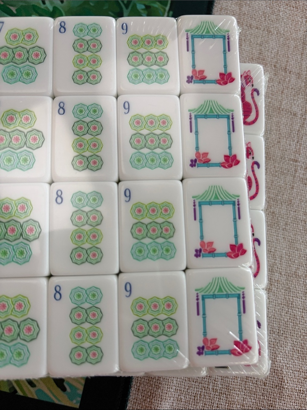 Newπ Bamboo Mahjong Tiles ποΈ and Tile Bag - Picture 12 of 15